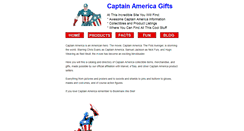 Desktop Screenshot of captainamericagifts.com